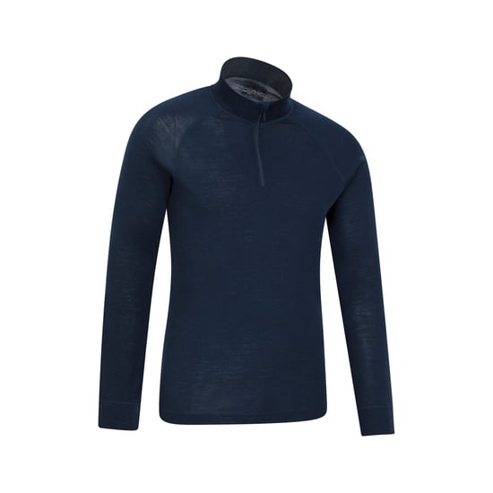 Mountain Warehouse Mens Merino II Base Layer Top (Navy)