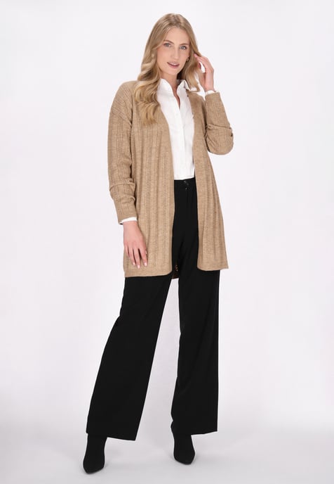 Dreimaster Cardigan women beige - Image 2