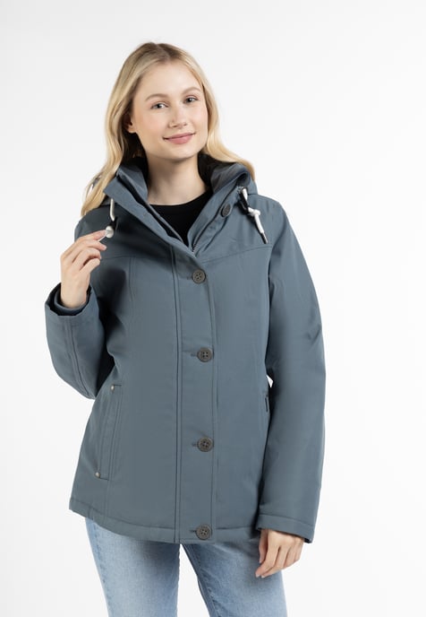 ICEBOUND Winter jacket women blue-grey - Image 3