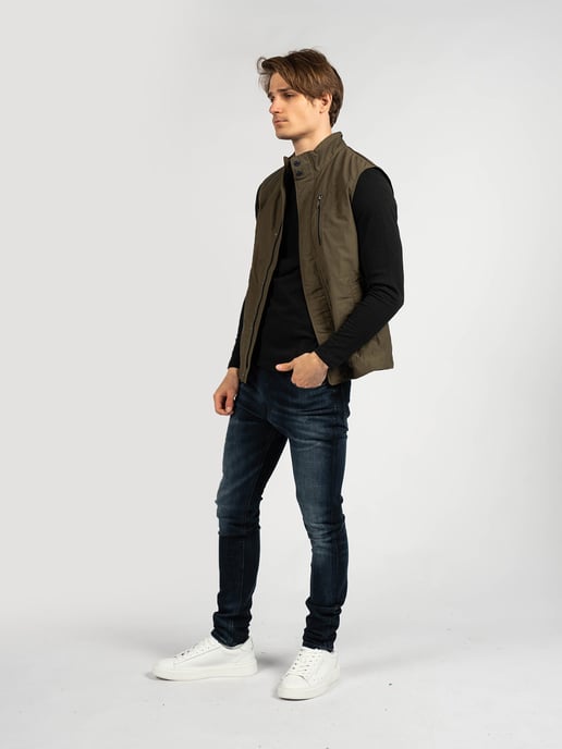 Geox Vest Vincit Men's Green - Image 5