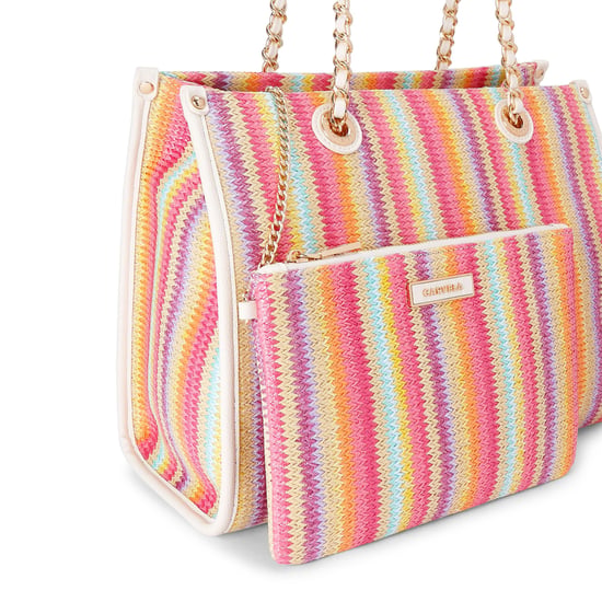 Carvela Leila Raffia Tote Bag