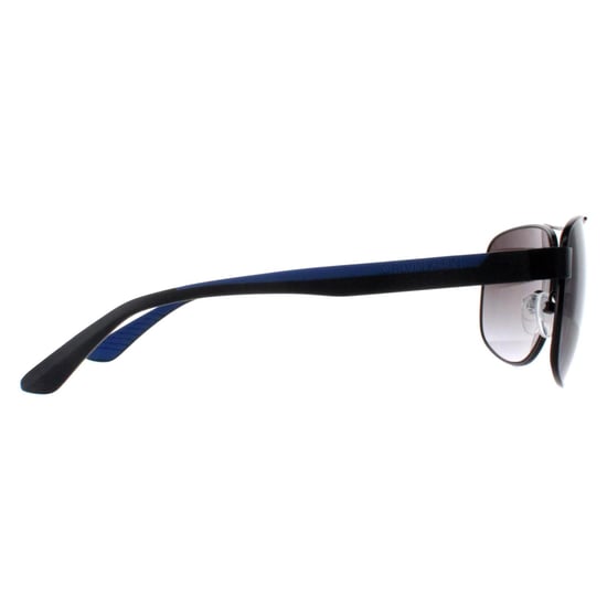 Calvin Klein Aviator Mens Matte Black Cobalt Blue Grey CK20319S