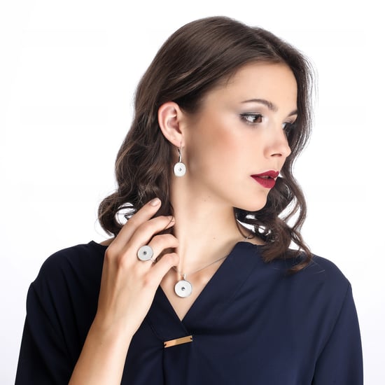 Orphelia 'Genoa' Women's 925 Sterling Silver Chain with Pendant - Silver ZH-7291 - Image 4