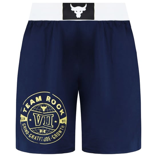 Under Armour Project Rock Heren Navy/Wit Boksbroek - Image 1