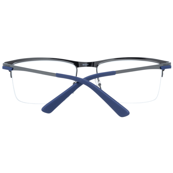 Police Half Rimless Mens Purple Glasses