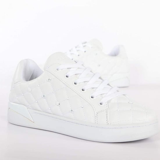 Basket Guess Reea damessneaker met logo-applicatie - Image 2