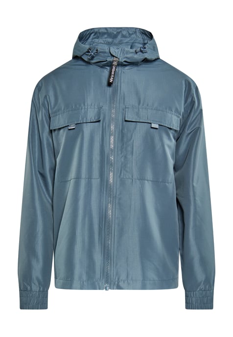 Schmuddelwedda Anorak Heren Grijs-blauw - Image 1