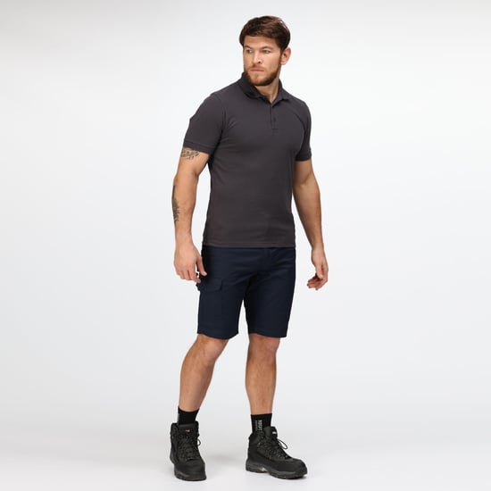 Regatta Mens Pro Cargo Shorts (Black)
