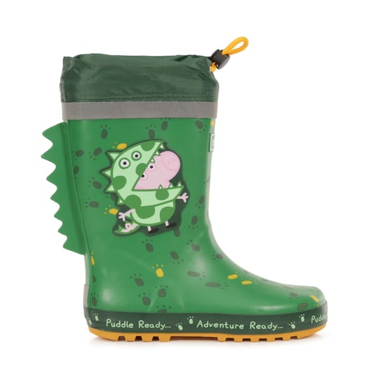 Regatta Childrens/Kids Puddle Peppa Pig Wellington Boots (Green)