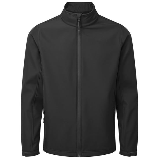 Premier Heren Windchecker Soft Shell Jas (Zwart) - Image 1