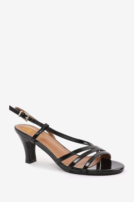 Wheres That From Womens 'Mykonos' Wide Fit Mutli Strap Slingback Low Block Heel