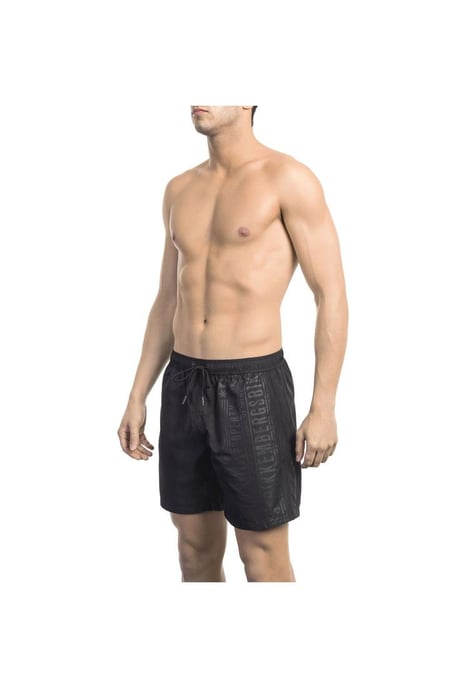 Bikkembergs Men's Black Polyester Swimwear
