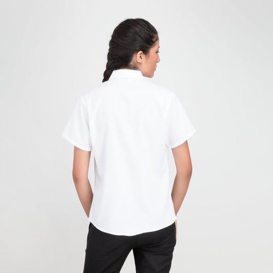 Russell Collectie Dames/Dames Korte Mouwen Ultiem Niet-Ijzershirt (Wit) - Image 2