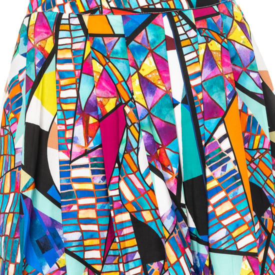 Flared skirt with inner lining JWK001 woman