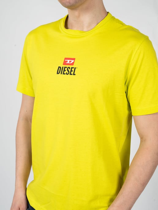 Diesel T-Shirt T-Just Men's Yellow - Image 5