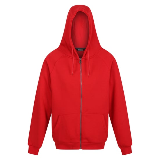 Regatta Mens Pro Full Zip Hoodie (Classic Red)