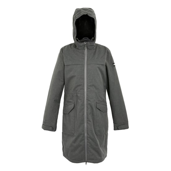 Regatta Womens/Ladies Romine II Waterproof Jacket (Grey Sky Marl/Black) - Image 1