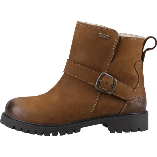Hush Puppies Wakely Leather Women's Tan Boots - Image 5