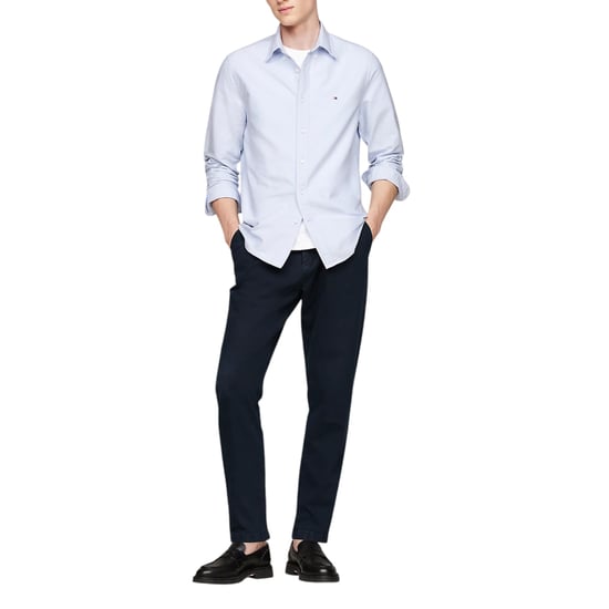 TOMMY HILFIGER Mens Oxford Shirts Cotton Formal Top - Image 5