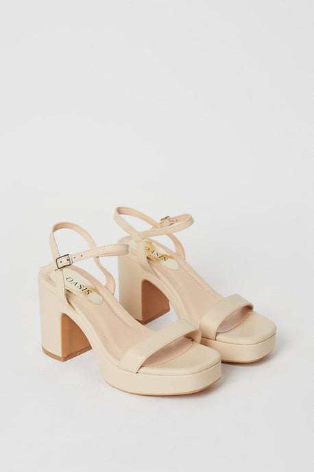 Maddie Platform High Block Heeled Sandals - Image 3