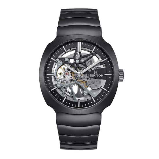 Heritor Automatic Magnus Stainless Steel-Band Watch