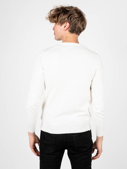 Xagon Man Pullover C-neck Men's Off-White - Image 4