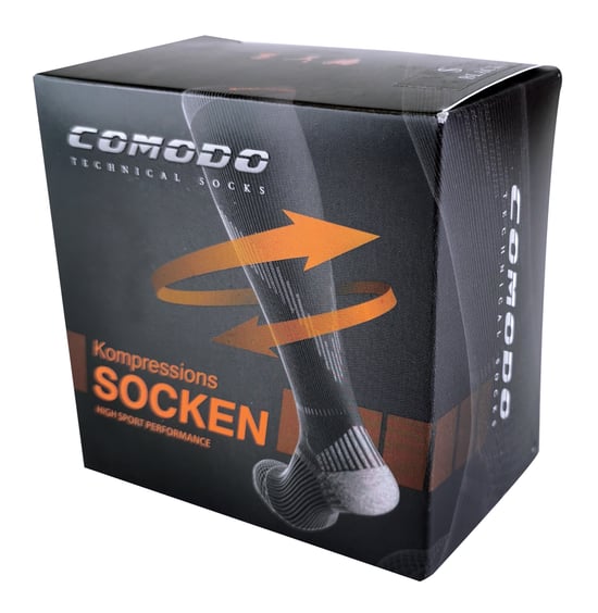 COMODO - Trail Compression Running Socks | Long Knee High Sport Socks | Men's & Ladies - Image 2