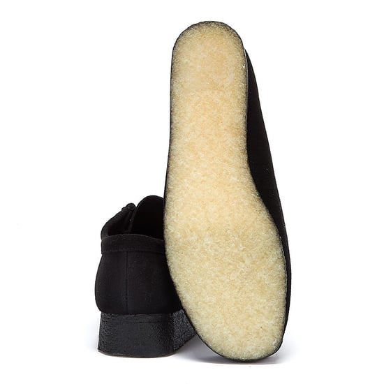 Clarks Originals Wallabee Suede Damskor - (Svart) - Image 4