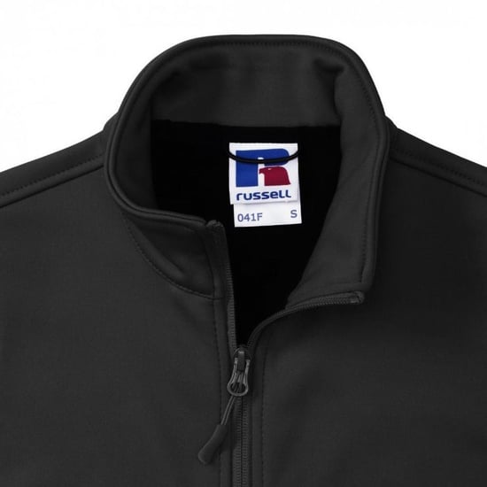 Russell Ladies/Womens Soft Shell Breathable Gilet Jacket (Black) - Image 3