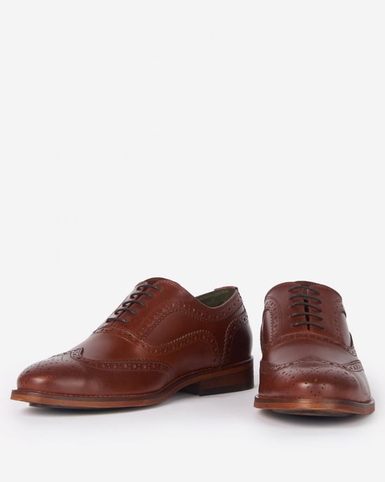 Barbour Isham Mens Oxford Brogue Shoes
