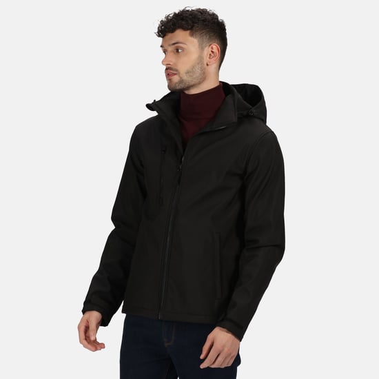 Regatta Professional Heren 3 Layer Membrane Soft Shell Jas (Zwart) - Image 3