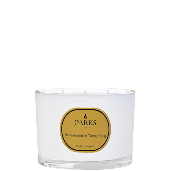 VINTAGE AROMATHERAPY 350G SANDALWOOD & YLANG YLANG 3 WICK CANDLE