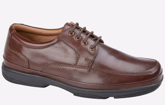 Roamers Danforth Shoes Mens Wide Fit