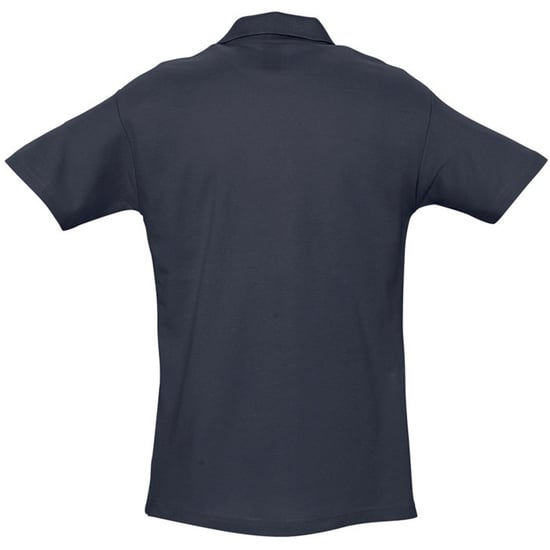 SOLS Mens Spring II Short Sleeve Heavyweight Polo Shirt (Navy)