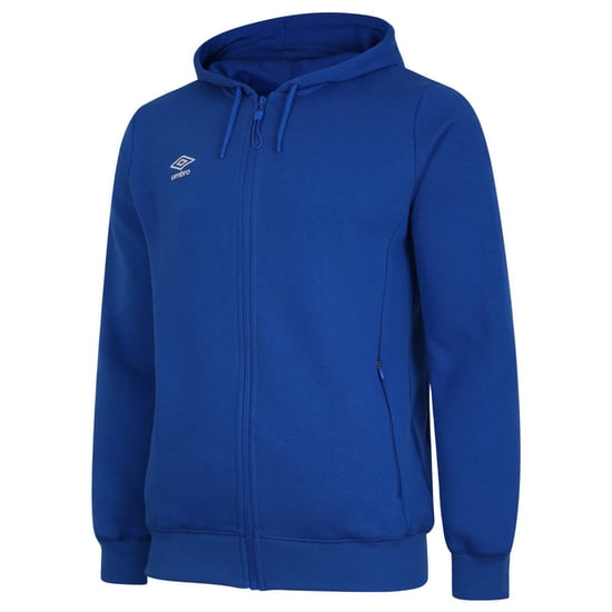Umbro Mens Club Leisure Hoodie (Royal Blue/White)