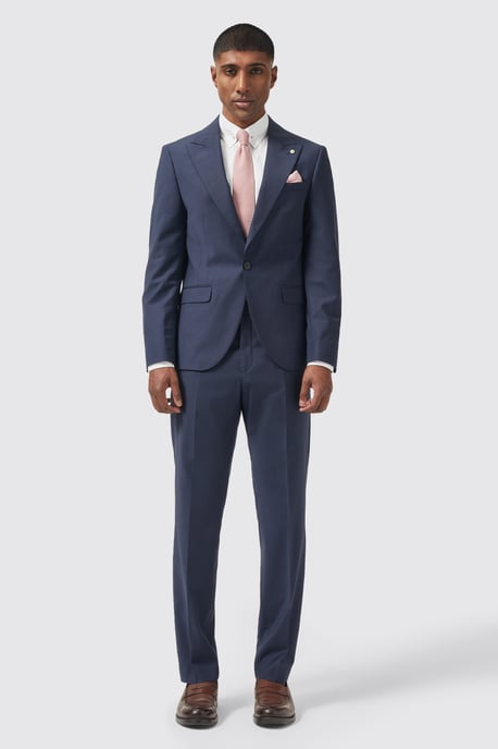 Buscot Slim Fit Navy Jacket
