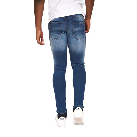 Crosshatch Heren Barbeck Slim Jeans (Blauw getint) - Image 2