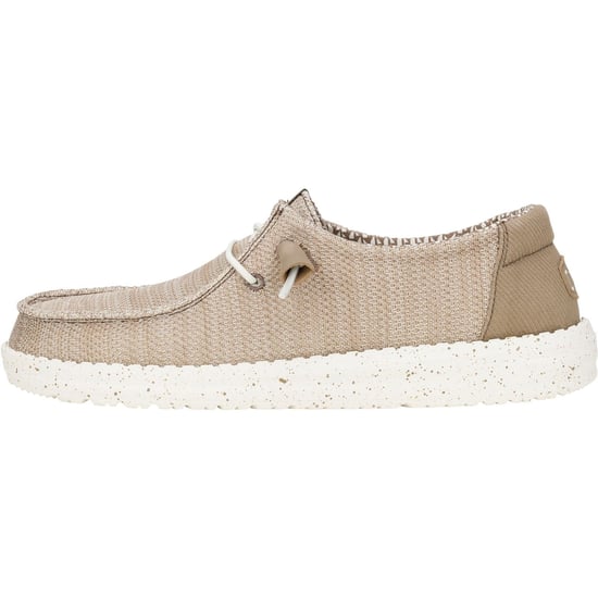 HEYDUDE Wendy Stretch Mesh Polyester Dam Loafers i valnötsfärg - Image 5