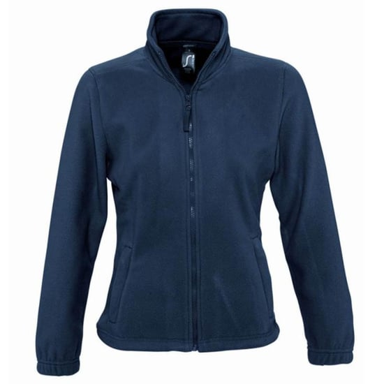 SOLS Dames/dames North Full Zip Fleece Jacket (Marine) - Image 1