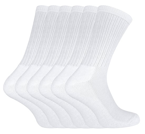 Sock Snob - 6 Pack Mens Bamboo Organic Cotton Running Sport Socks - Image 1