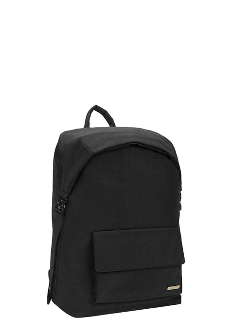 Flapover Nylon Backpack