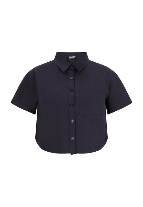Dreimaster Blouse Dames donker marine - Image 1