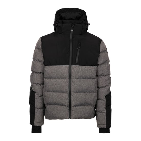 Trespass Mens Delabole Padded Jacket (Grey Marl)