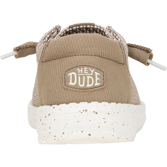 HEYDUDE Wendy Stretch Mesh Polyester Dam Loafers i valnötsfärg - Image 2