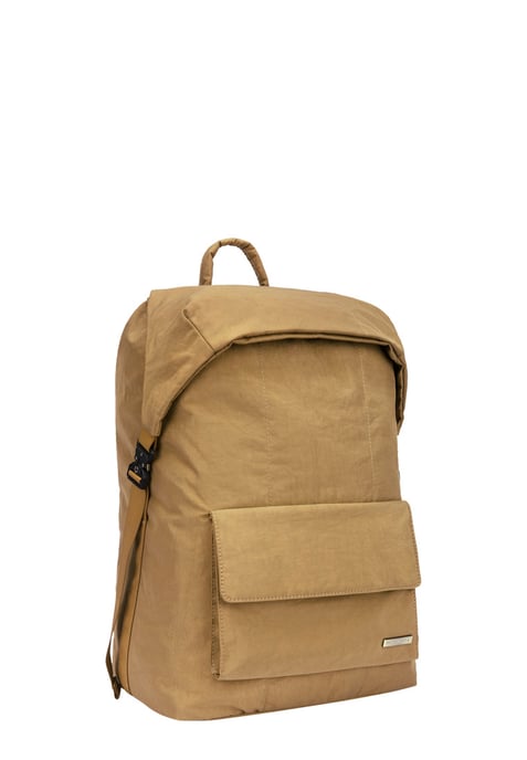 Flapover Nylon Backpack