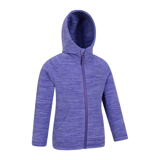 Mountain Warehouse Snowdonia II Full Zip Hoodie Kinderen/Kinderen (Paars) - Image 3