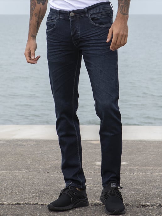 ETO | Designer Mens Reflex Super Skinny Denim Jeans - Image 1