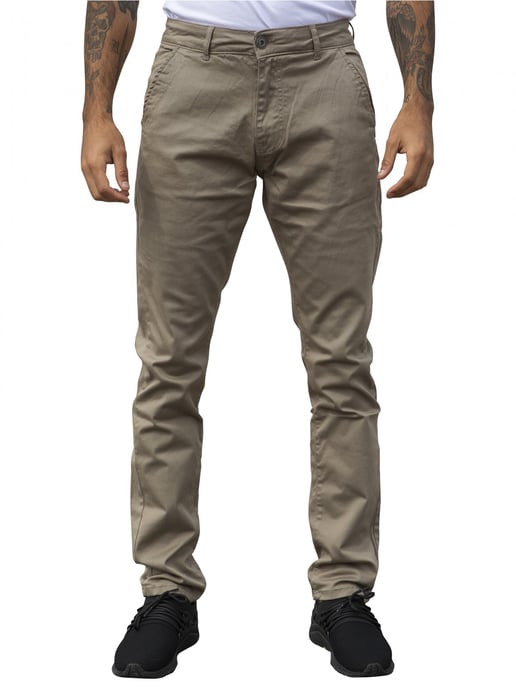 Enzo Men's Chinos Slim Fit Stretch Jeans