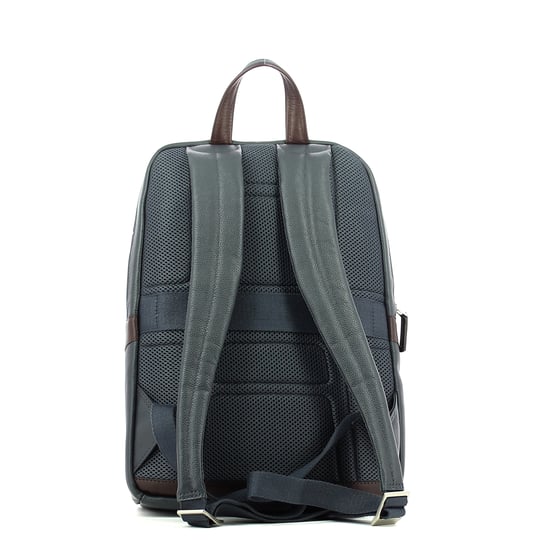 Leren Laptoprugzak 14.0 Piquadro BLU/MARRONE - Image 3