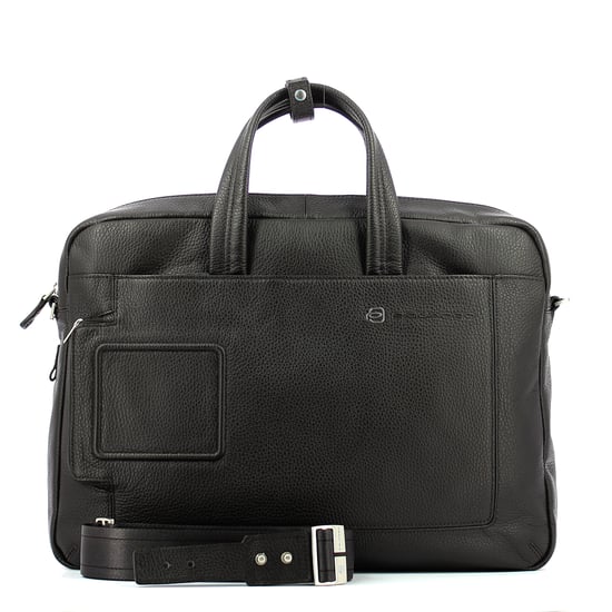 Dubbel handvat laptop aktetas Vibe 15.6 Piquadro TESTA MORO - Image 4